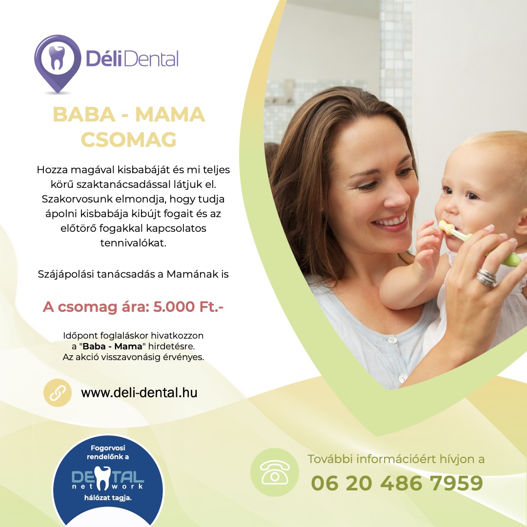 Déli Dental Baba - Mama Csomag