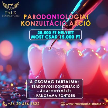 Parodontológiai konzultáció akció