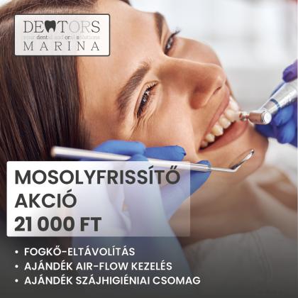 Mosolyfrissítő AKCIÓ Mosolyfrissítő AKCIÓ